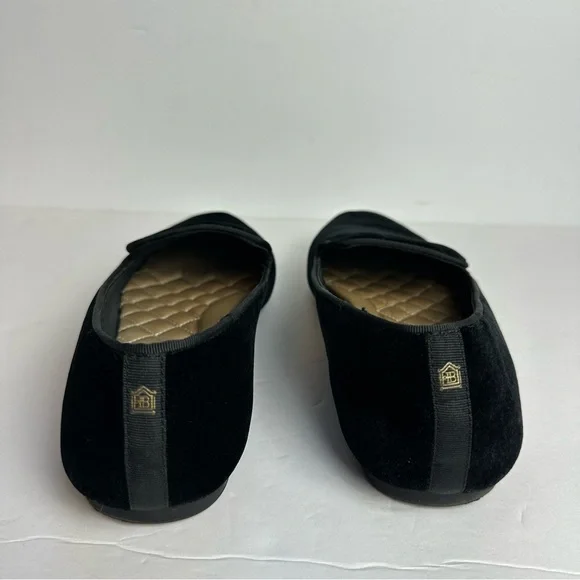 Birdies The Starling Slip On Loafers Women's Size 10 Driving Shoes Black Suede - Picture 3 of 9